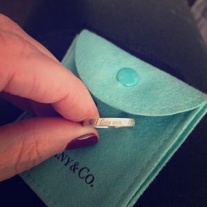 Tiffany & co “I love you” ring
